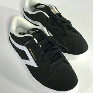 Air Speed Heritage Edition Boy's Size 6 Black & Gold Casual Sneaker Shoes